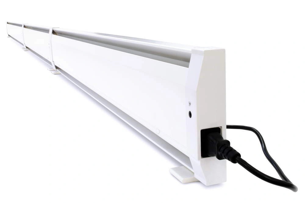 Теплый плинтус электрический Mr.Tektum Smart Line 1.1м (белый, коричневый)