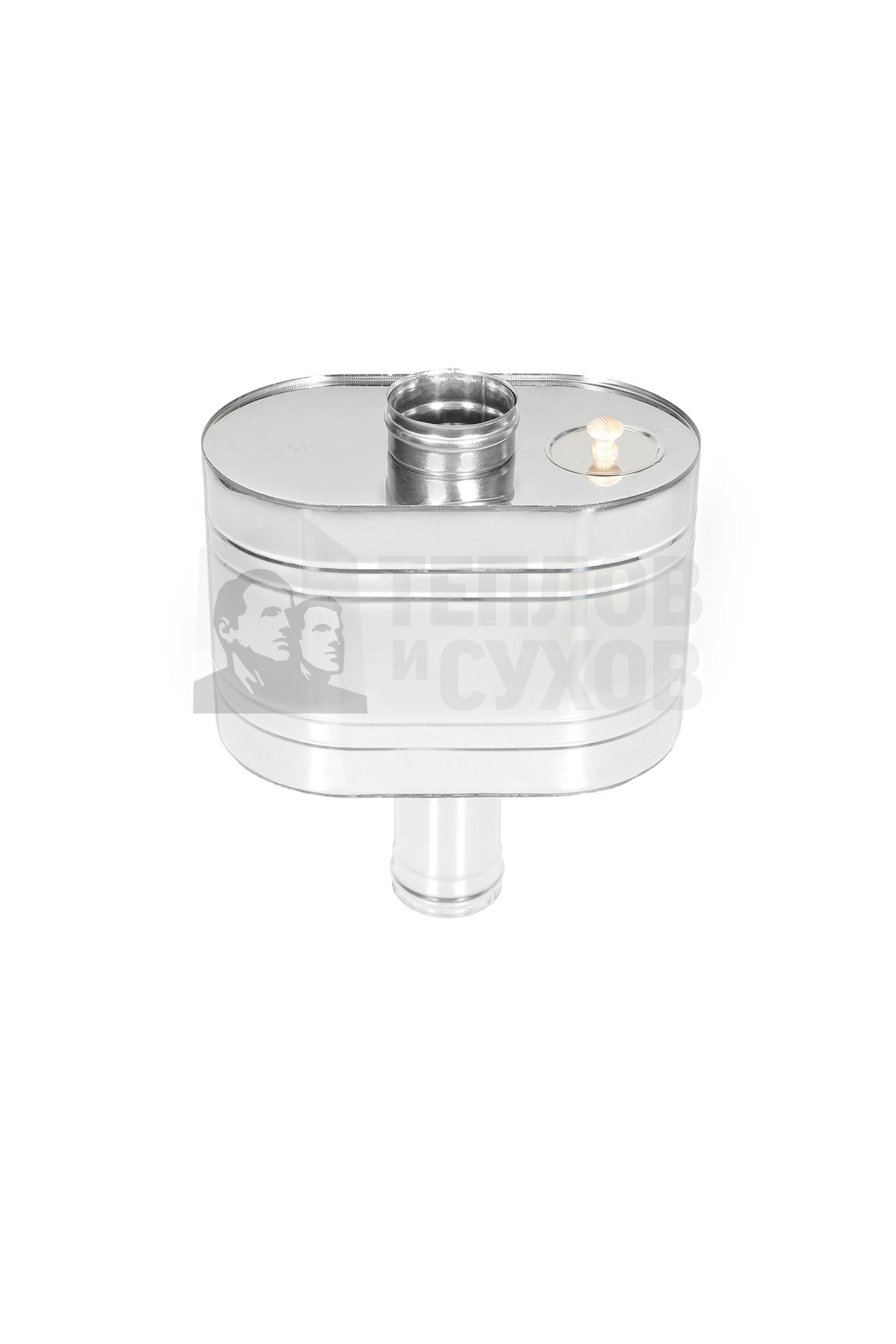 Бак печной овальный 40, 304 0.8 мм