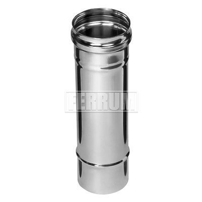 Дымоход 0,25м FERRUM (430/0,8 мм) ф180